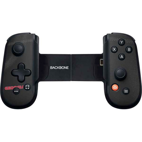University of Georgia Black Jersey Backbone One for iPhone Game Controller Skin